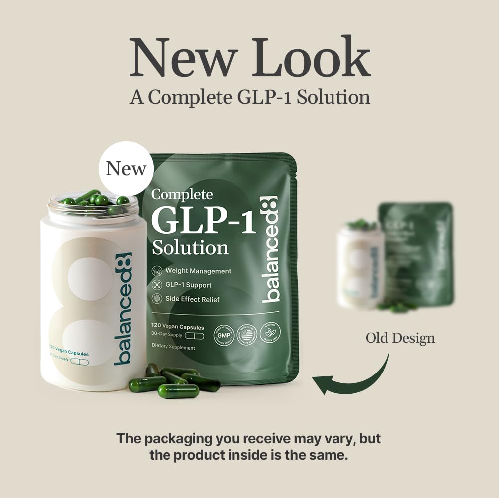 glp-1 packaging solutions Amazon.com: balanced8 GLP1 Supplements Weight Loss Women & Men – Appetite &  Metabolism Support – GLP1 Booster for Gut Health – Vegan, Made in USA – 120  Capsules : Health & Household