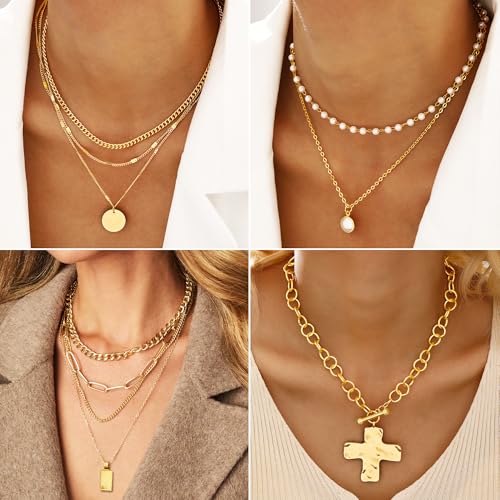 Image of FANDY 137 Pieces Gold Jewelry Set for Women