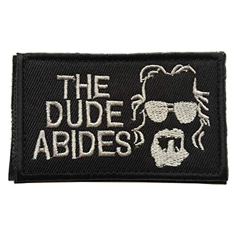 Big Lebowski The Dude Abides Pee Rug Patch Perfekt für Ihre taktische...