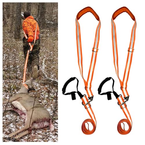 Vecacosic Deer Drag And Harness Heavy Duty Deer Drag Strap Durable