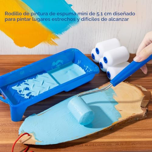 Rodillo chico para pintar 2 rodillo chico para pintar marca Mister Rui (2)
