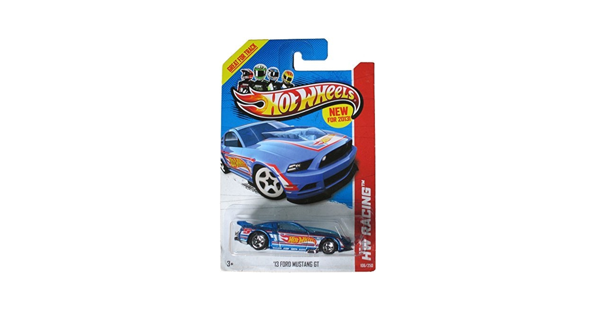 Amazon.com: Hot Wheels '13 Ford Mustang GT (White) - 2013