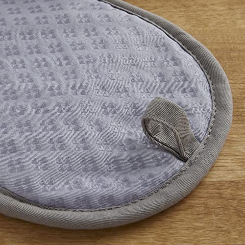 Image of KitchenAid Asteroid Pot Holder 2-Pack Set, Lavender Cream, 6.5 inchx10 inch