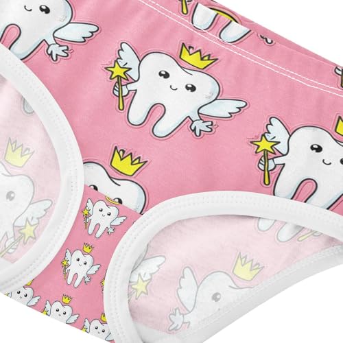 Cute Cartoon Teeth Angel Wing Toddler Girls's Underwear 2T 202c12794