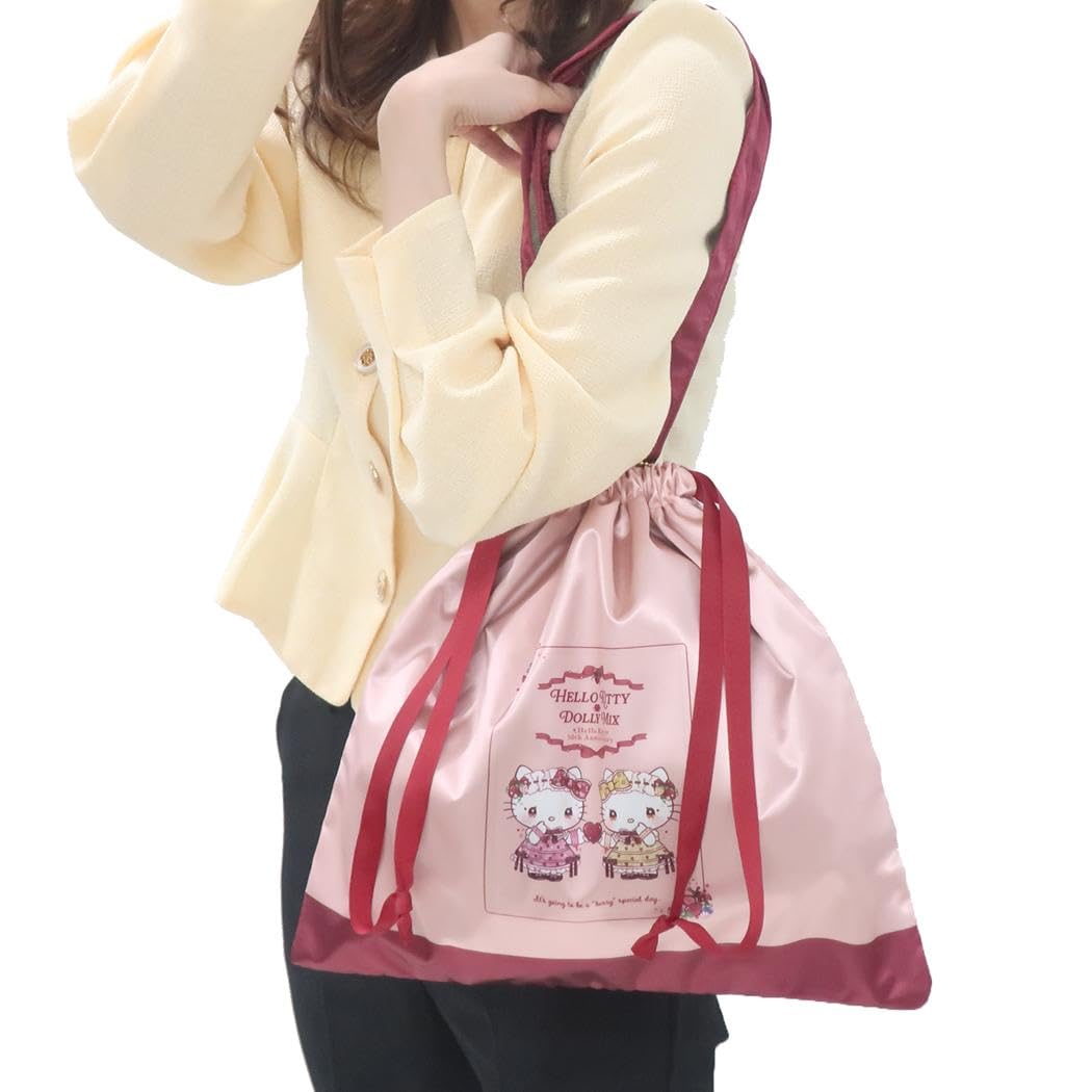 Amazon.co.jp｜サンリオキャラクターズ 巾着トートバッグ ピンク