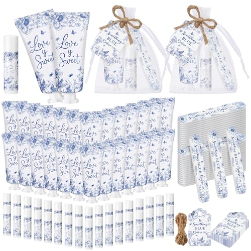 Leelosp 50 Sets Something Blue Before I Do Bridal Shower Favors