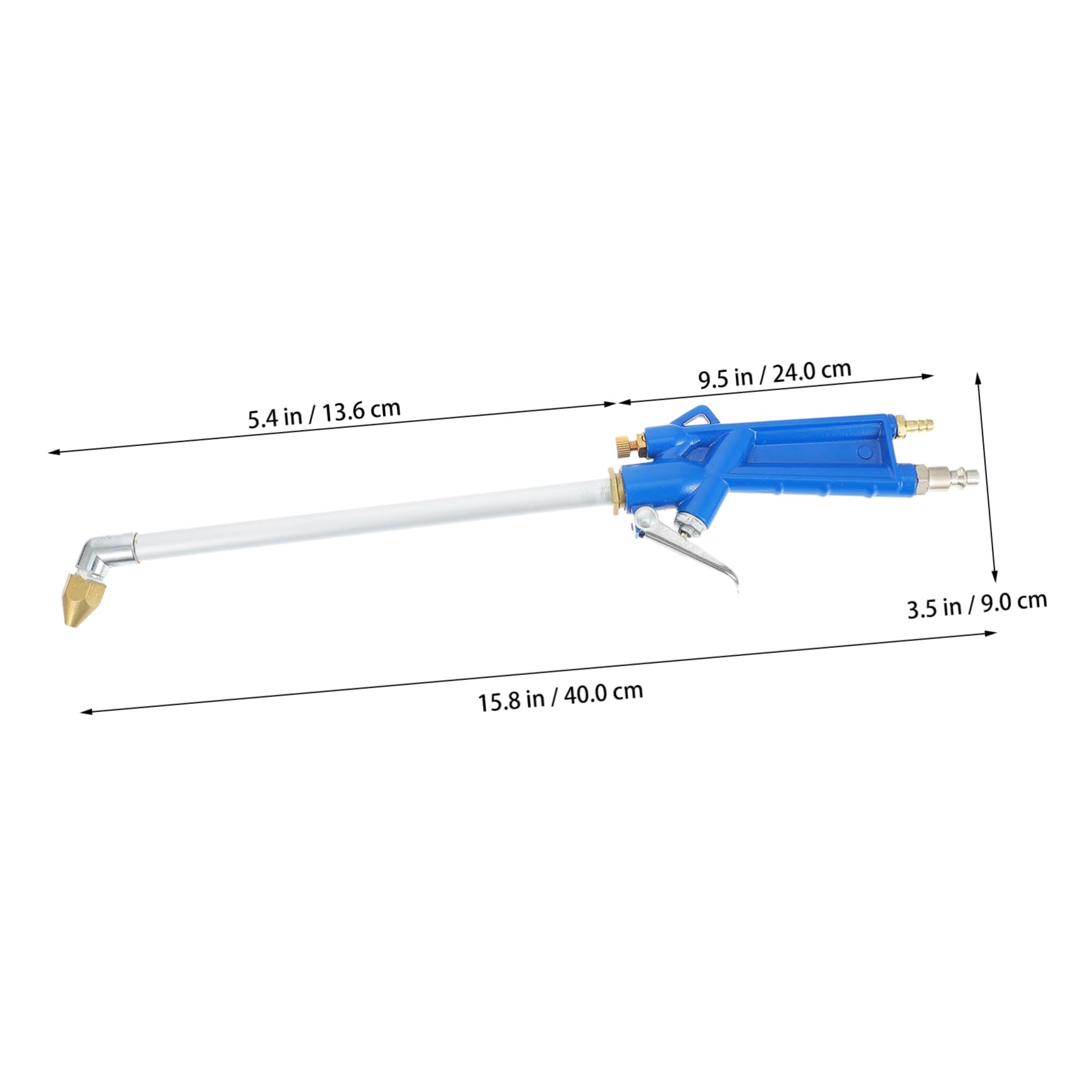 Abaodam 1 Set Pneumatic Engine Cleaning Tool Water Pressure Sprayer for Automotive Engine Lightweight and Easy to Maneuver for Deep Cleaning and Decontamination