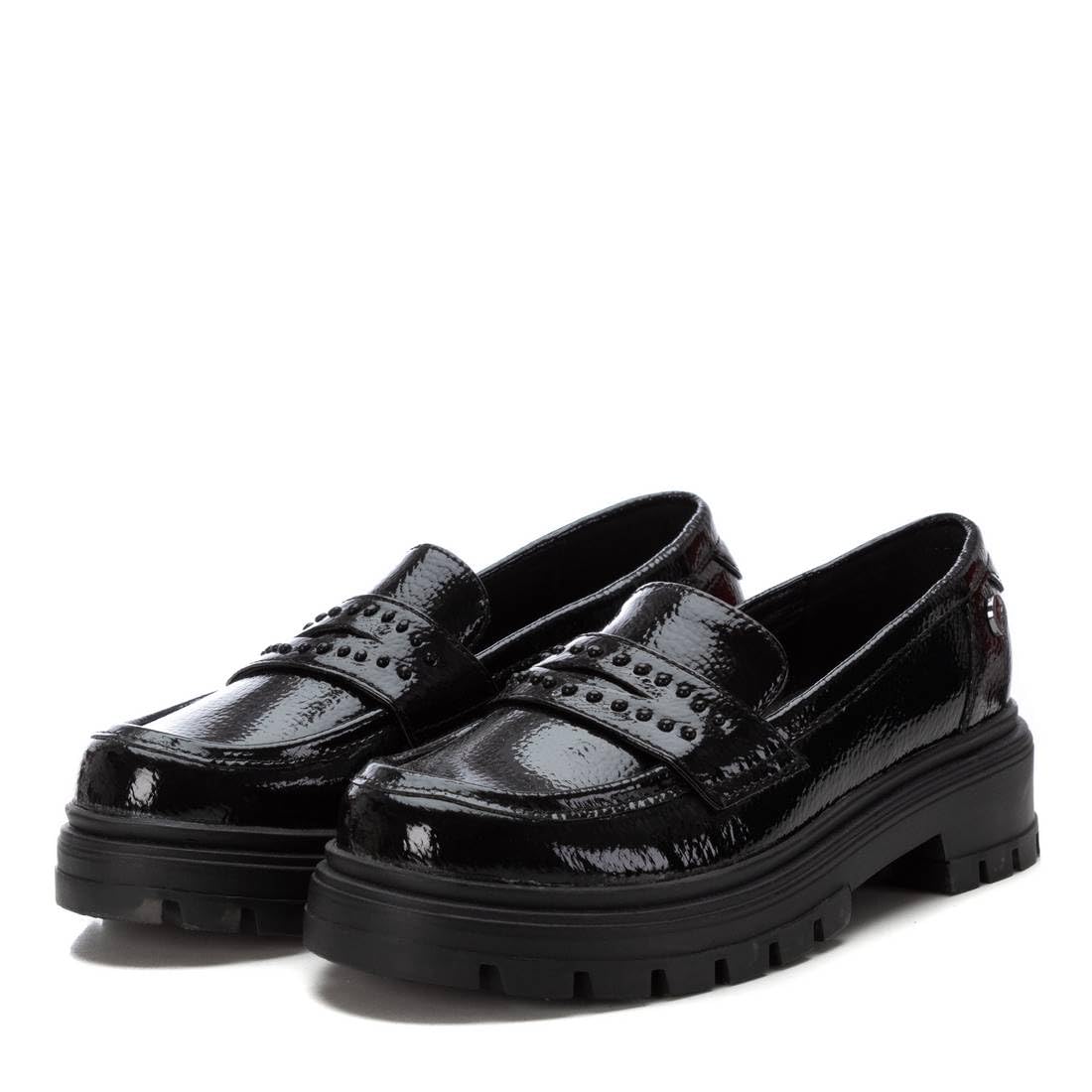 XTI - Mocasines Niña Negro - Calzado Cómodo y Versátil - Moda Casual - Modelo 15096701 (Talla 36)