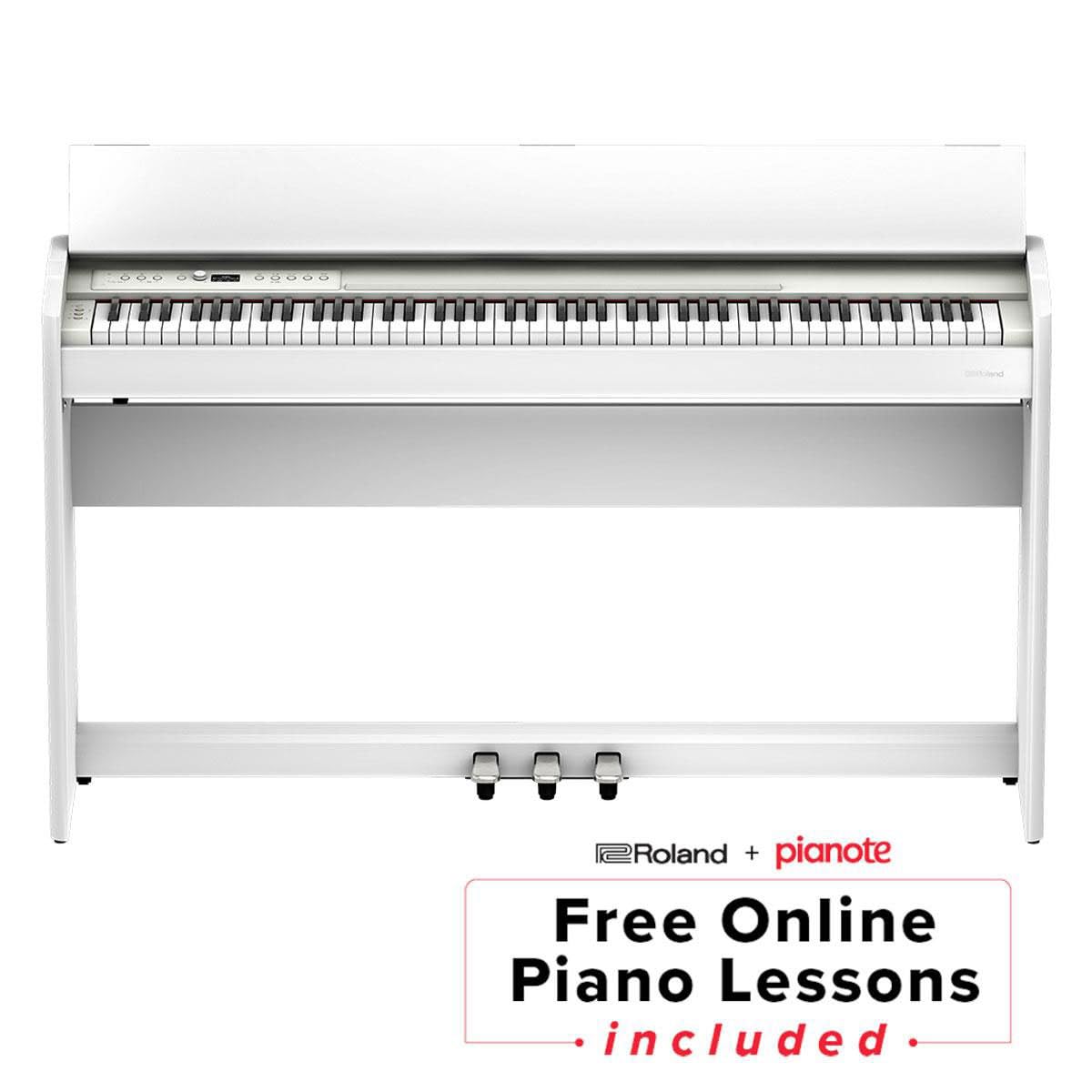 Amazon.com: Roland Digital Pianos - Home (F701-WH) : Musical