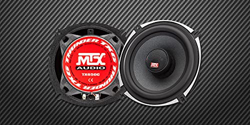 MTX TX650C Haut-parleurs coaxiaux 13cm 2 Voies 80W RMS 4O châssis alu Tweeter néodyme dôme Soie Bobine TSV TIL
