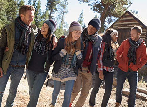 Fashion by Mirabeau Multi-Color Giving Infinity Scarf with Fringe2