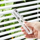 AIWOIT Blind Cleaner Duster Tool for Window Blinds, ???????? Washing Equipment for Window Shutters, Car Vents, Ceiling Fan and Air Conditioner Cleaning Dust with 6 Brushes