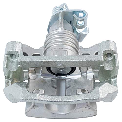 Image of TRQ Front and Rear Brake Caliper Set Zinc Coated Brackets Compatible with 2005-2009 Buick LaCrosse 2005-2008 Pontiac Grand Prix