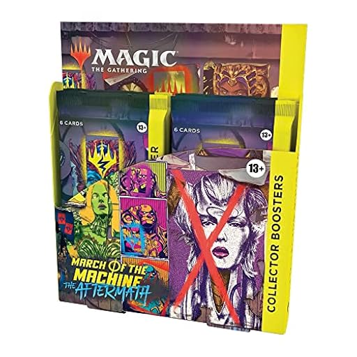 Caja de sobres de coleccionista de Marcha de las máquinas: las secuelas, de Magic: The Gathering, 12 sobres (72 cartas de Magic) (Versión en Inglés) | Ya disponible en tu tienda friki favorita! En mundofriki.es!