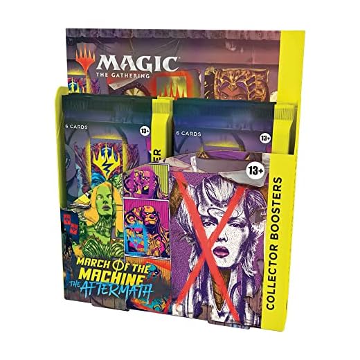 Magic: The Gathering March of the Machine: The Aftermath Collector Booster Box, 12 Packs (Englische Version)