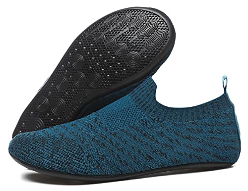 Image of SLEVEL Lightweight Non Slip Travel Indoor Grip House Slipper Socks Unisex Adult Around The House Floor Home Shoes for Women Men
