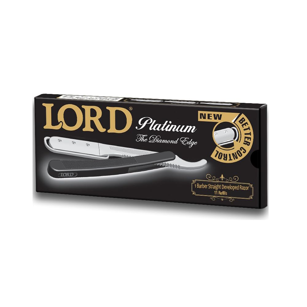 Lord Straight Razor Barber Single Edge Disposable 12 pcs. L01PS
