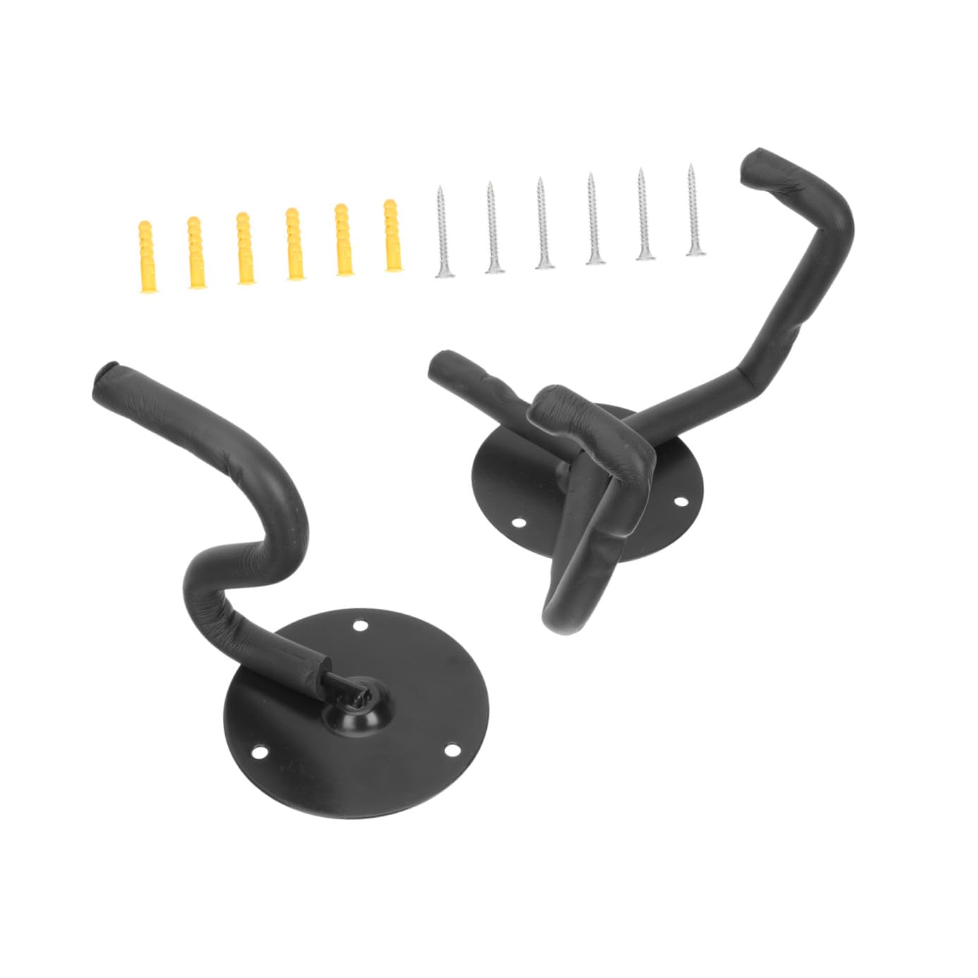 Gatuida Gitarren Wandhalterung Metall Horizontale Wandmontage Stabiler Gitarren Wandhaken Installieren Vielseitig für Bass Ukulele Violine Erhu Elegantes Design für Musikliebhaber