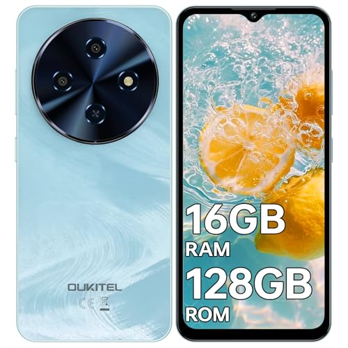 OUKITEL C5 SIM�t���[ �X�}�z �{�� 16GB RAM+128GB ROM/1TB �X�}�[�g�t�H�� 6.52�C���` ���� 5000mAh�o�b�e���[ 13MP�f���A��AI�J���� 3��SIM ��F�� OTG GPS�Ή� Android 14.0 