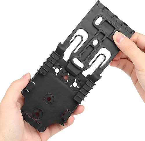 Miniatura 3 de Kit de sistema de bloqueo rápido con horquilla de bloqueo QLS 19 y accesorio de plataforma de placa receptora QLS 22 para base de adaptador de funda