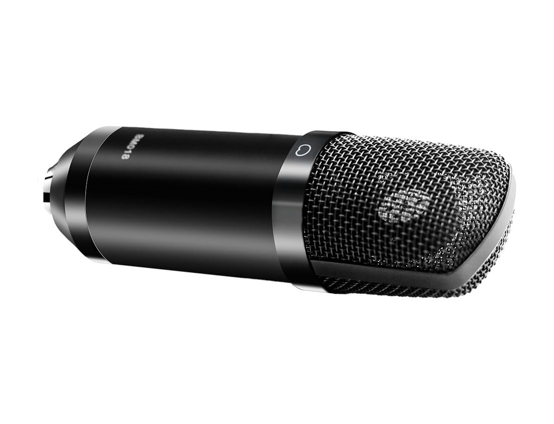 SUUNTOK XLR Condenser Microphone Recording Microphone for PC Computer Home Studio Cardioid Podcast Mic Kit for Streaming ASMR - Image 2