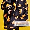 Giggling Getup Wearable Blanket Hoodie for Girls and Boys Warm Cozy Sherpa Fleece Hooded Blanket Sweatshirt Oversized Hoodie with Giant Pocket & Sleeves for Kids Pizza #4