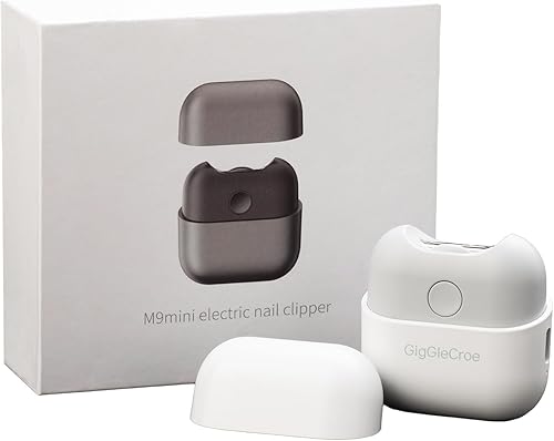 Mini cortaúñas eléctrico para dedos de los pies y los dedos, recortador de uñas automático recargable con cabeza de alta precisión para niños,