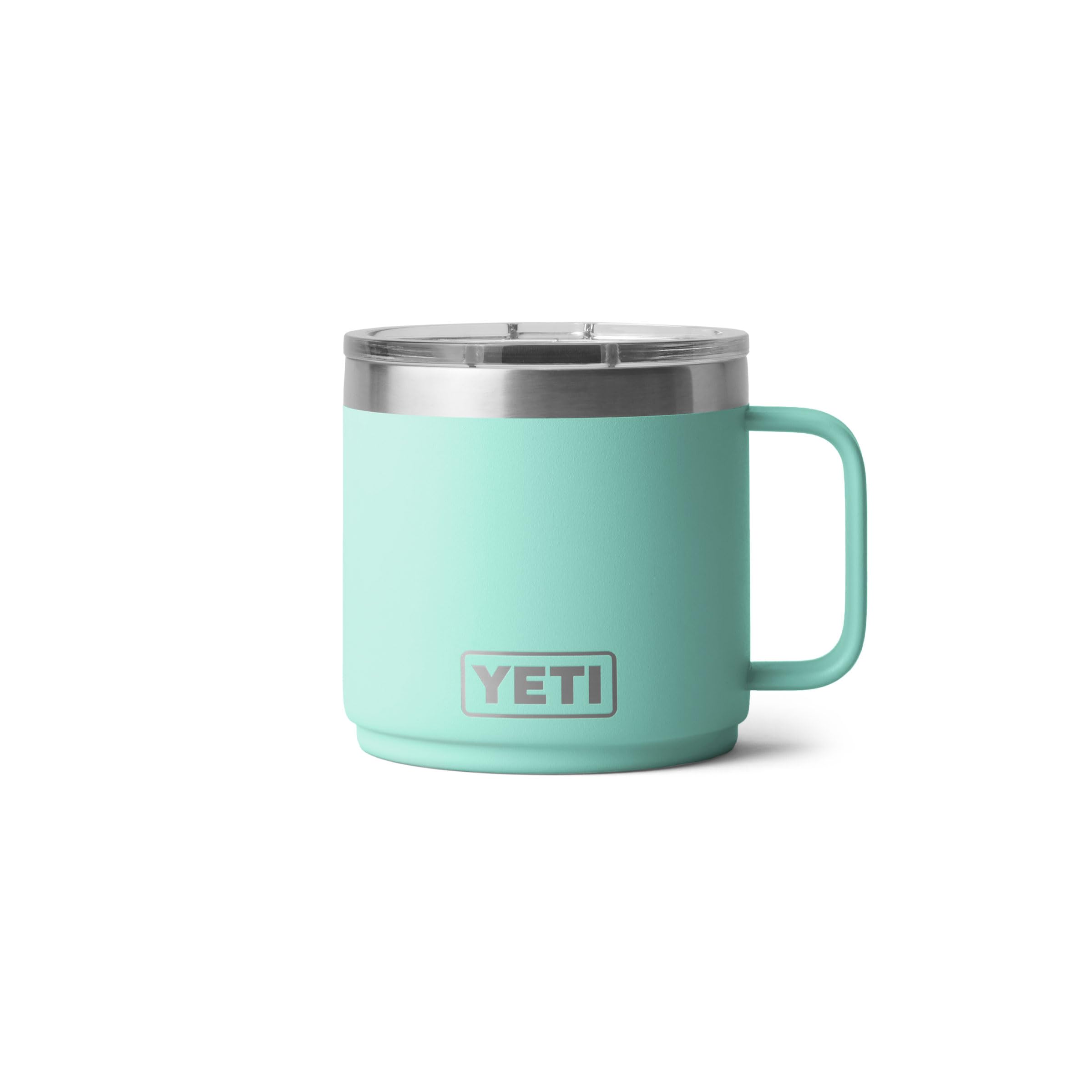 Rambler 14 oz Ceramic Lined Stackable Mug, Seafoam