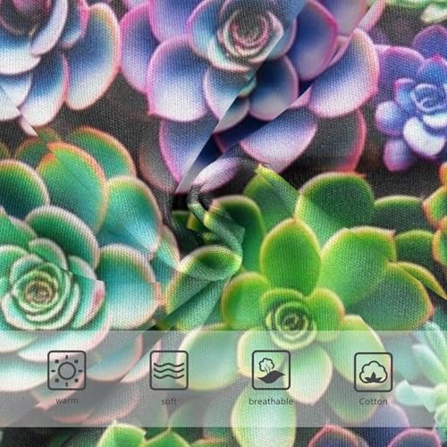 Cotton Girls Underwear Toddlers Succulent Plant Colorful Girl Panties Cute Stylish Kids Briefs Undies 2t3