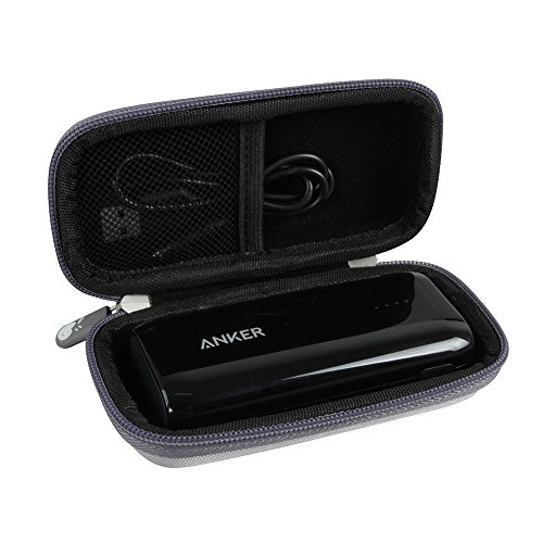 Hermitshell Funda rígida de EVA para viaje Anker Astro E1 5200 mAh / 6700 mAh Ultra compacto Cargador portátil Batería externa Power Bank