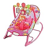 Cadeira de Descanso Musical FunTime New 18kgs Rosa-Maxi Baby
