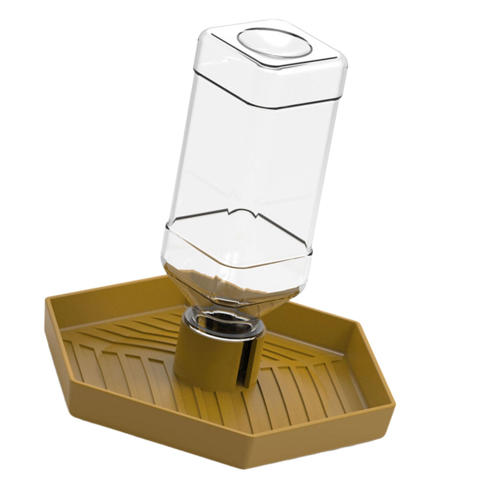 NEWFT Reptiles Water Feeder Bowl Food Feeder Water Bottle For Reptiles Pet Antislip Automatic Water Dispenser for Lizards