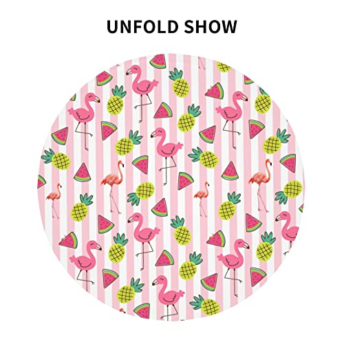 Mounno Round Tablecloth 60 Inch Table Cloth Round Tablecloth Waterproof Stain Resistant Spillproof Polyester Fabric For Kitchen Dining Table Buffet Parties, One Size #TOP3