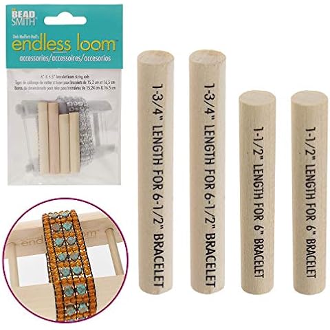 The Beadsmith Endless Loom Rod Set Zubehörpaket von Deb Moffatt Hall Cover