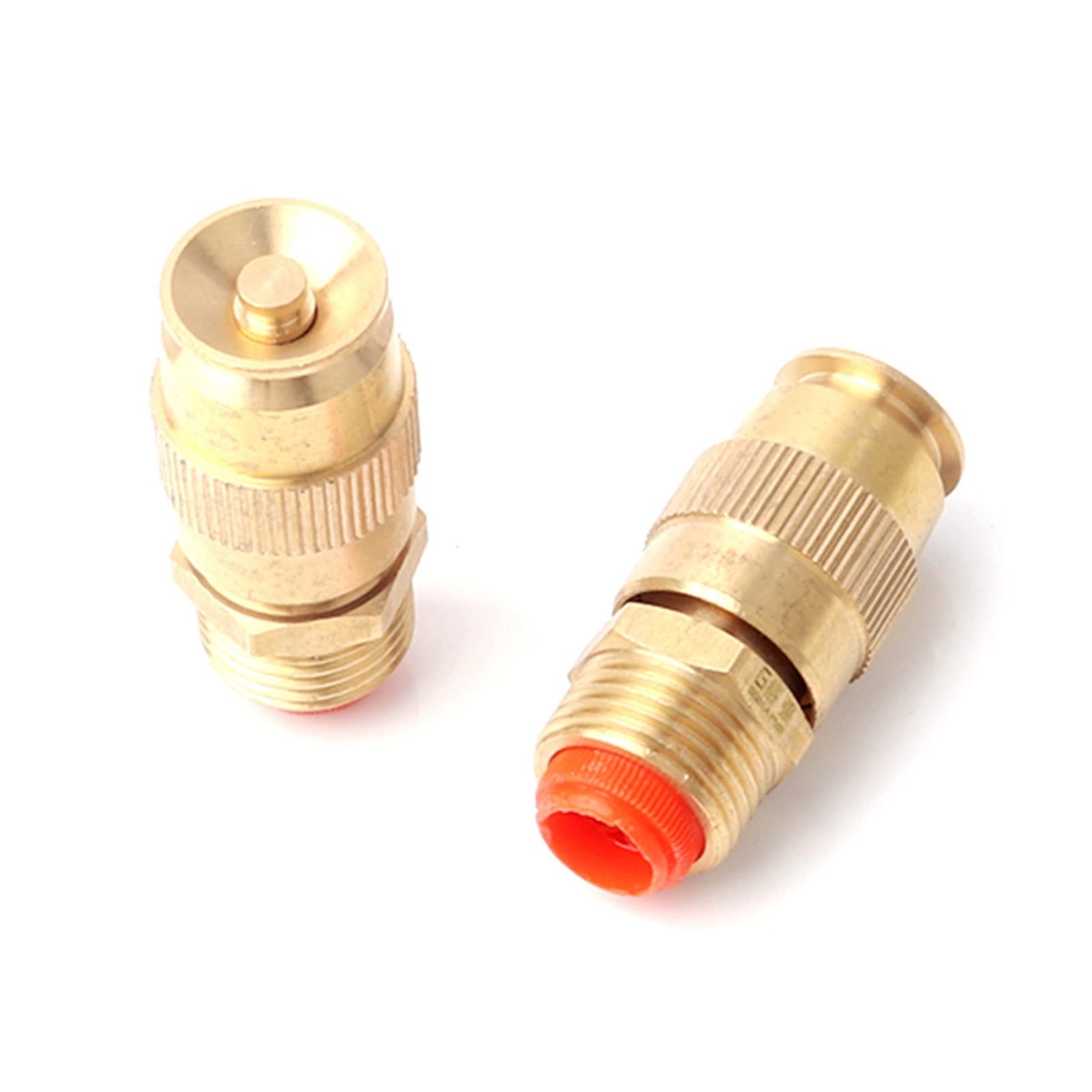 System nawadniania zraszaczy ogrodowych 1 sztuka 1/2-calowy wątek zewnętrzny Mosiądz Dysza Regulowany Garden Garden High Atomizing Dysza Metalowa dysza (Color : 20pcs)