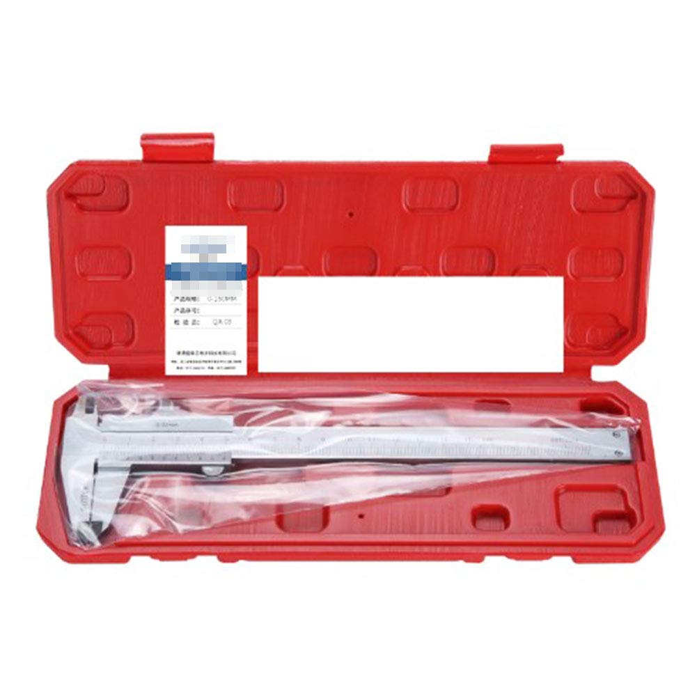 Edelstahl-Messschieber,Industrie-Präzisionsmessschieber,Einteiliges Messwerkzeug Geschlossener Ausführung,200 Mm Für Durchmesser-/Innendurchmesser-/Stufen-/Tiefenmessung,1 Stck