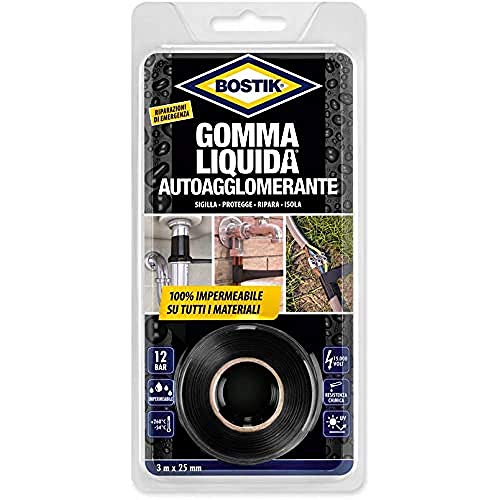 Bostik Gomma Liquida Nastro Autoagglomerante 3mt*25mm