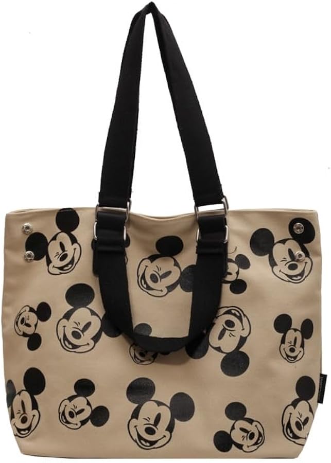 Amazon | Reloading ミッキーマウス トートバッグ キャンバス 手提げ