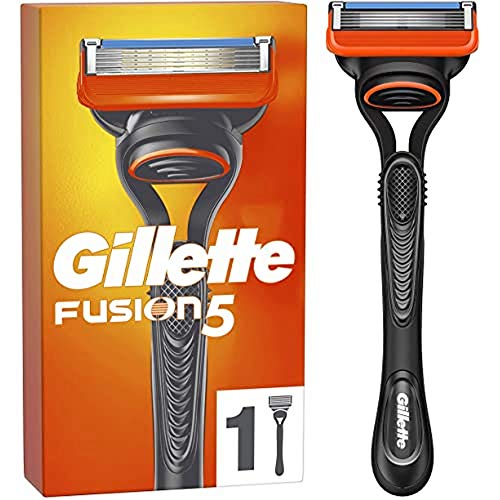 Image of Gillette Fusion Manual Razor, 1 Pc & Power Shaving Razor Blades - 8 Pieces (Save Rs. 597)