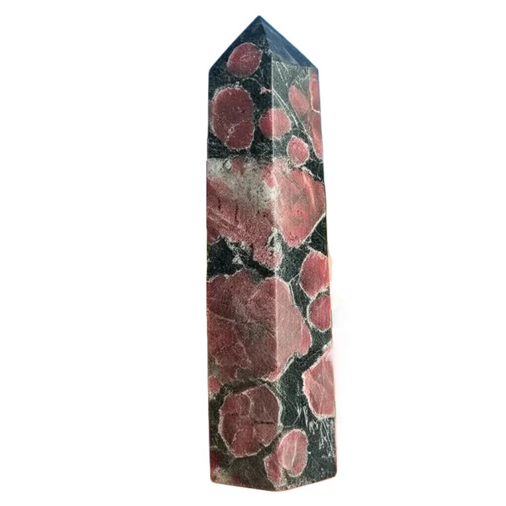 1pc 1.1-1.3kg rose quartz crystal quartz tower spiritual gift decoration