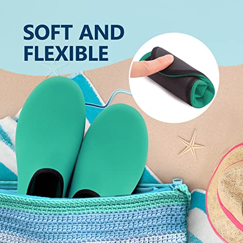 Image of JACKSHIBO Water Shoes for Women Men Quick-Dry Swim Shoes Beach Water Socks | Aqua, Swimming, Yoga, Surf, River, Lake, Kayak, Pool Socks, Cruise Essentials, Sport, Adult, Unisex, Cute, Barefoot, Vacation