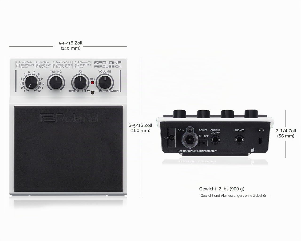Roland SPD::ONE PERCUSSION Percussion Pad Roland
