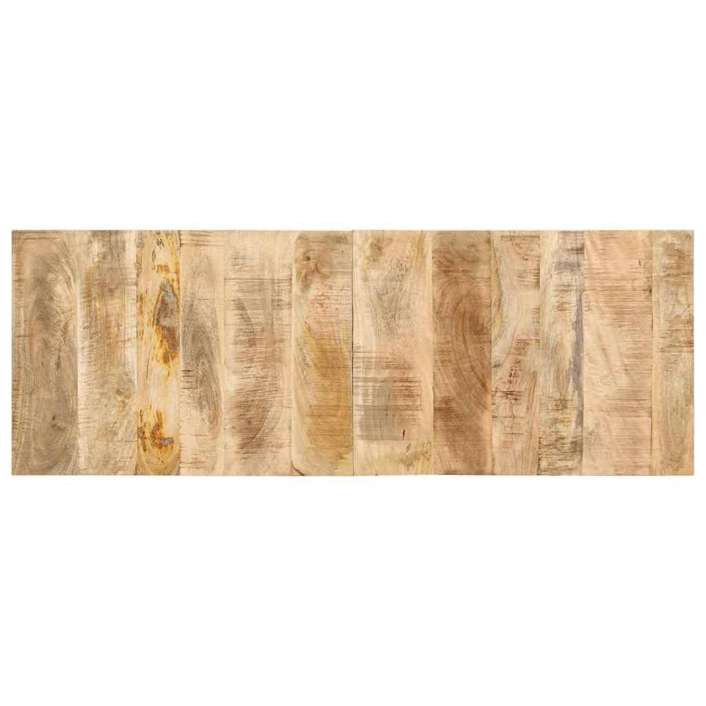 vidaXL Cabecero de Cama 140 cm Madera Maciza de Mango Rugoso, cabecero de Cama, cabecero de Madera, cabecero de Panel, Panel de cabecero