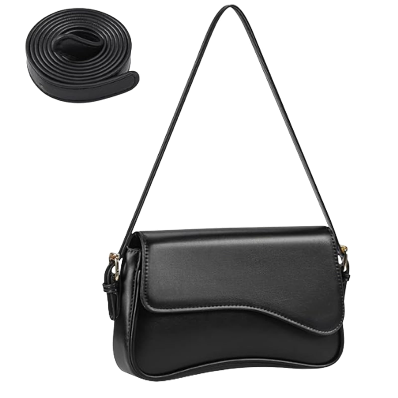 Women's Leather Shoulder Bag, Mini Tote Bag, Small Antique Soft Leather Shoulder Bag, Classic Women's Mini Chain Bag