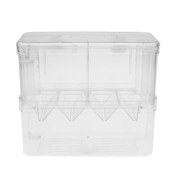 Losa Floating Fish Aquarium Hatchery Breeding and Parenting Box with Live Fry Trap
