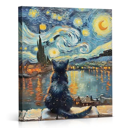 APOHBGV Coastal Lighthouse Canvas Wall Art Decor, Ocean Wave Cliff Landscape Oil Painting Artwork, Nautical Seascape Wall Decor for Living Room Bedroom Office Beach House Decoration, 8x10 Inch