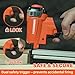 EASEWORK TOOL Pneumatic Staple Gun, 22 Gauge Upholstery Staple Gun for 3/8