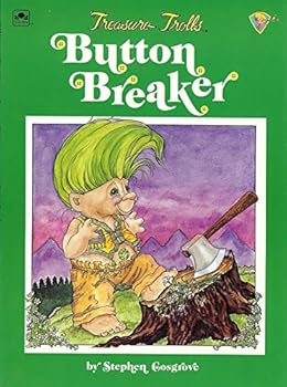 Paperback Button Breaker-Treasure Trolls Book