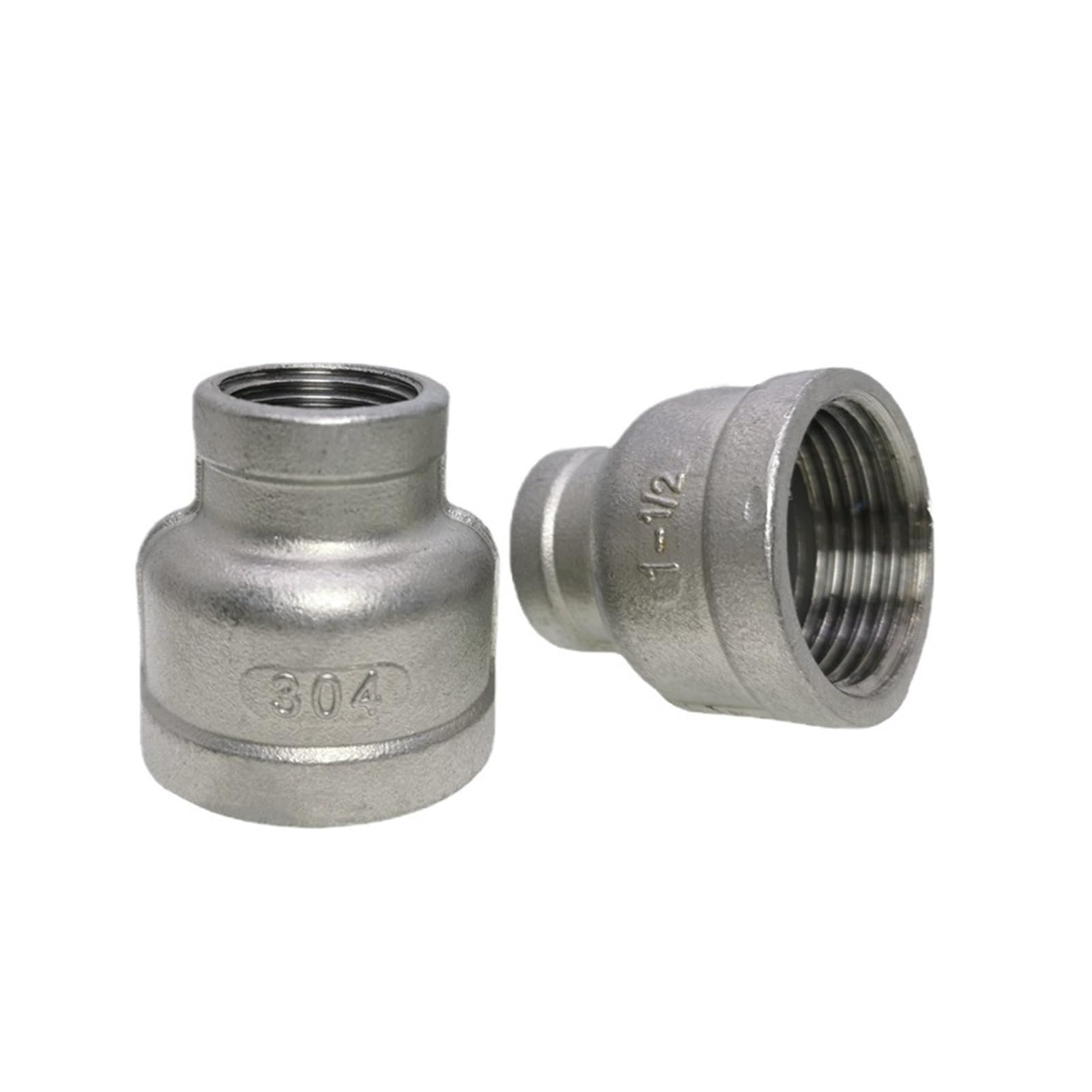 Conector de montaje de tubería en acero 316 de 3/4 resistente a corrosión