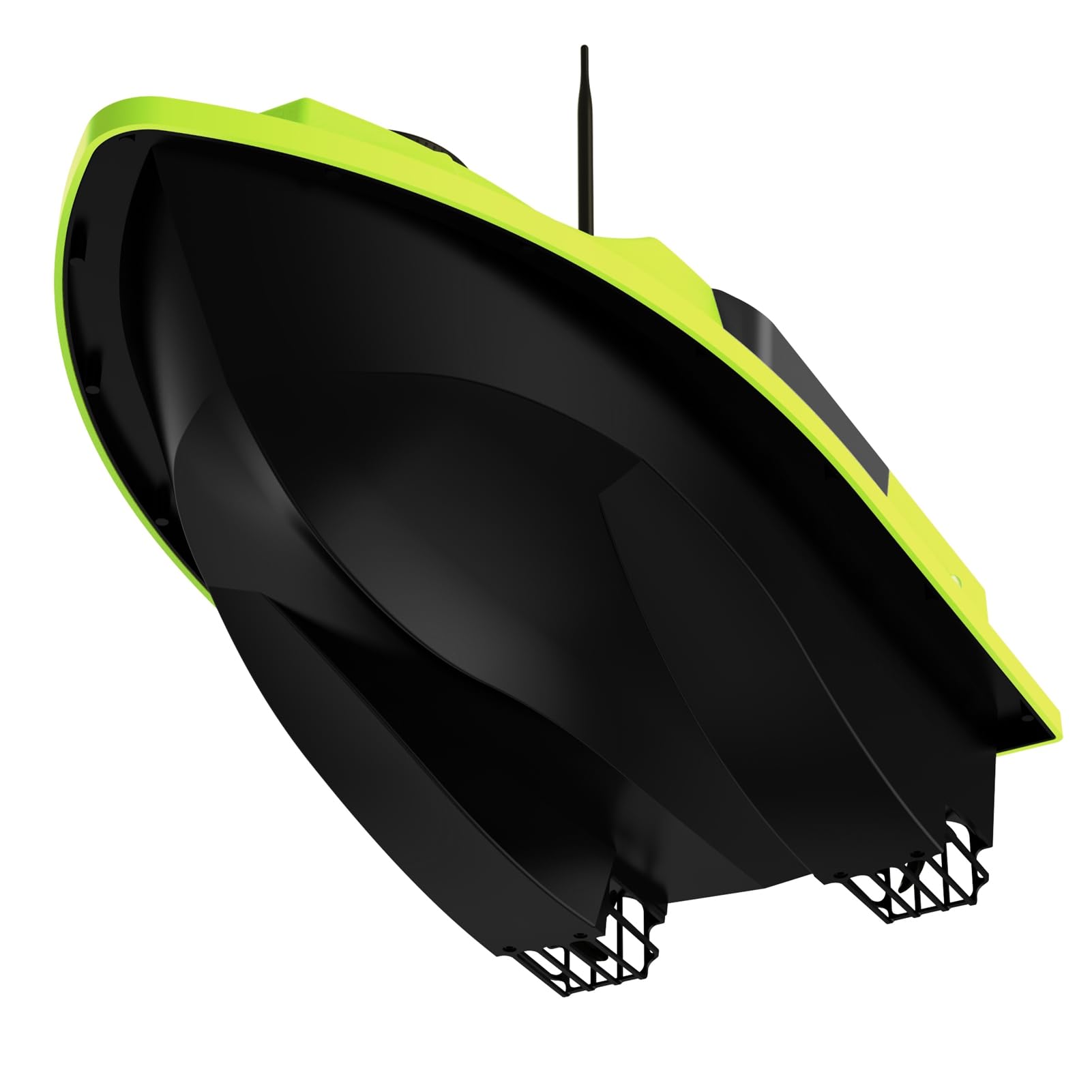 Kavolet Barco de Cebo de Pesca con Control Remoto, Carga 2KG, 500M, con Puntos Piloto GPS para una Experiencia Pesca Suave, Color Negro (12000mAh)